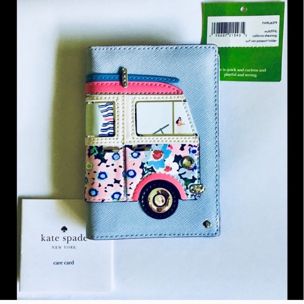Kate spade passport holder NWT